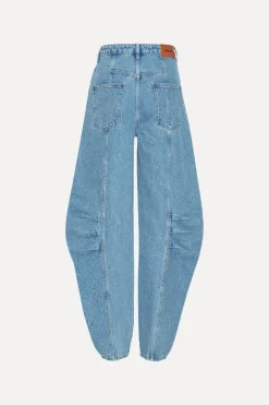 CARGO DENIM PANTS BLUE