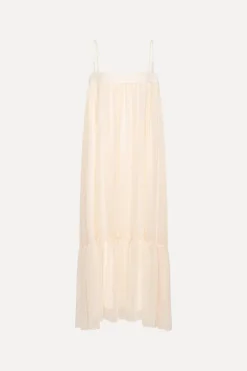 Chiffon A-Line Dress Light Pink