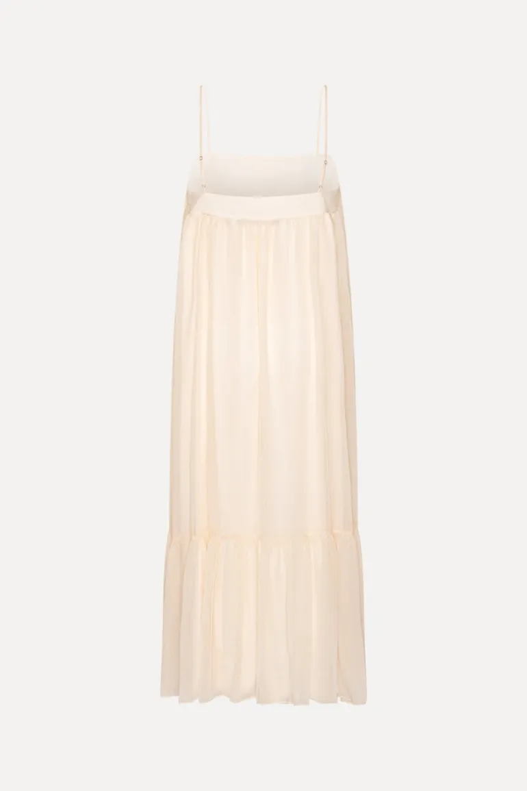 Chiffon A-Line Dress Light Pink