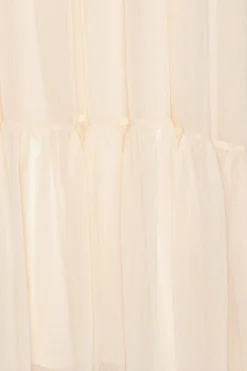 Chiffon A-Line Dress Light Pink