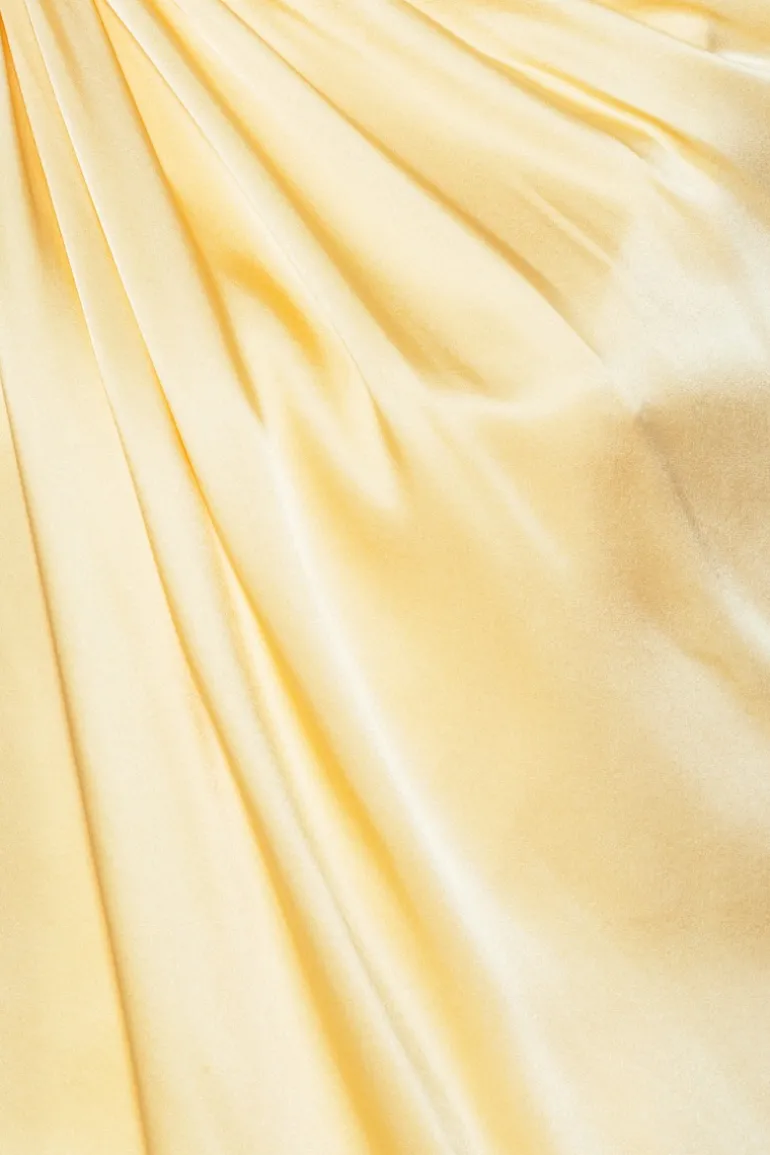 Chiffon Cape Top Yellow