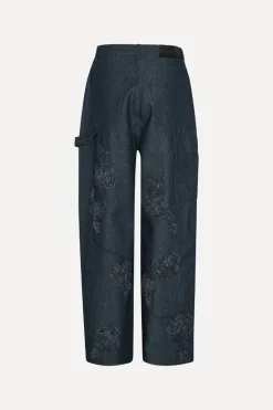 Denim Boyfriend Jeans Dark Blue