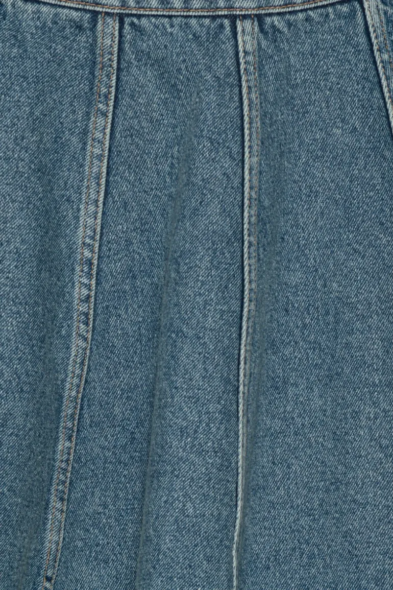 Denim Mini Skirt Vintage Blue