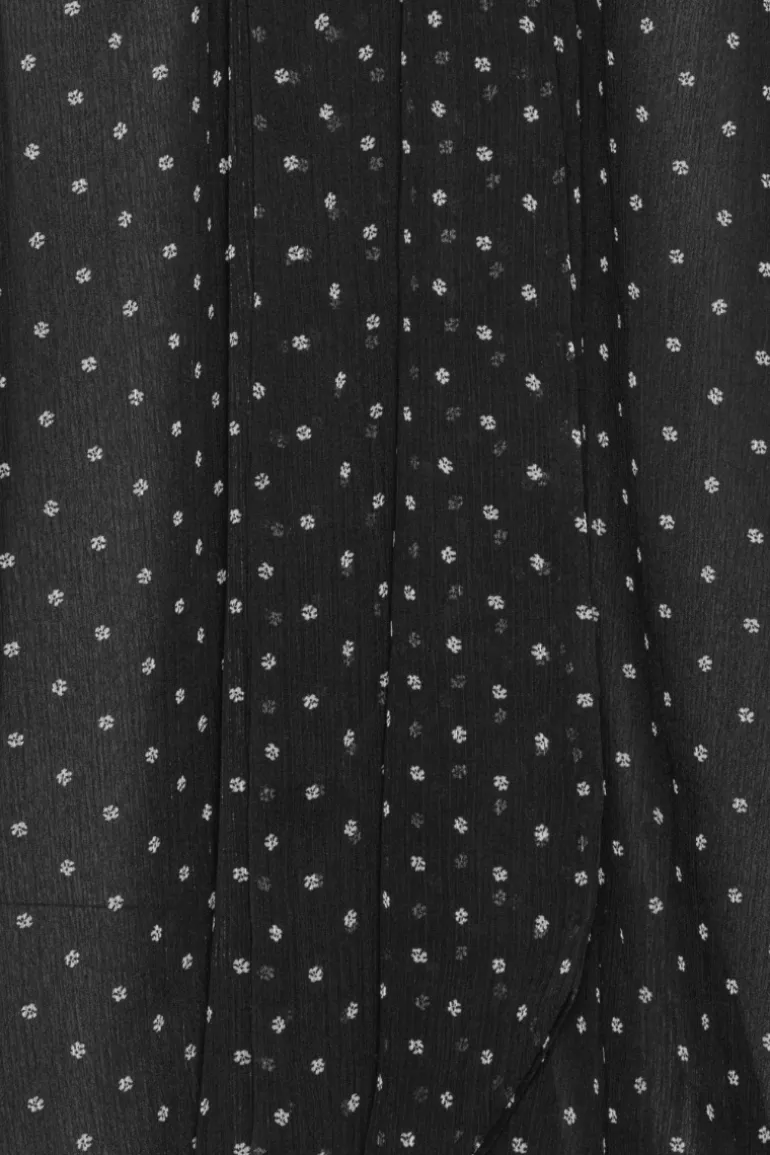 Halterneck Bow Top Black