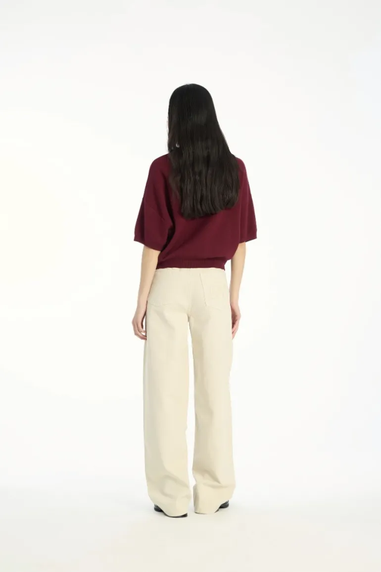 Heavy Cotton Pants Beige