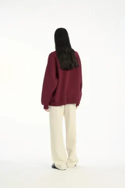 Heavy Sweat Crewneck Bordeaux