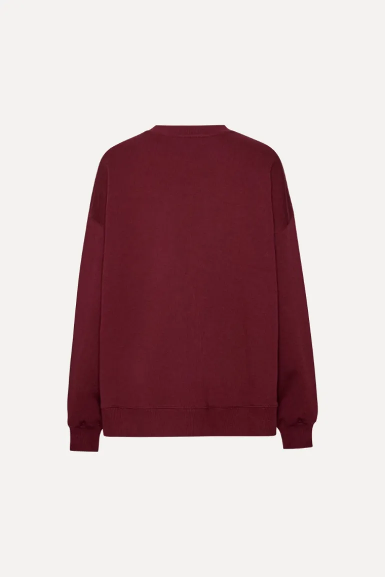 Heavy Sweat Crewneck Bordeaux