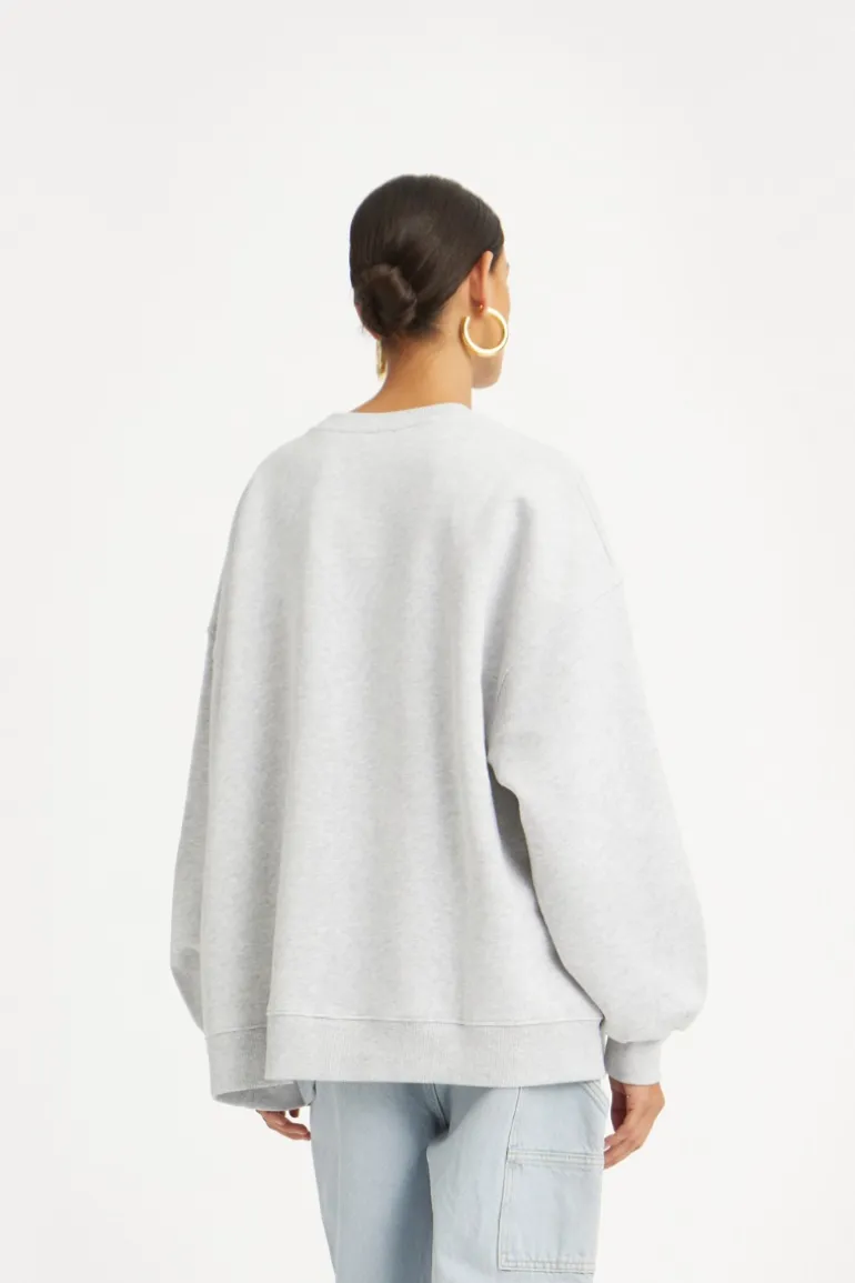 Heavy Sweat Crewneck Light Grey