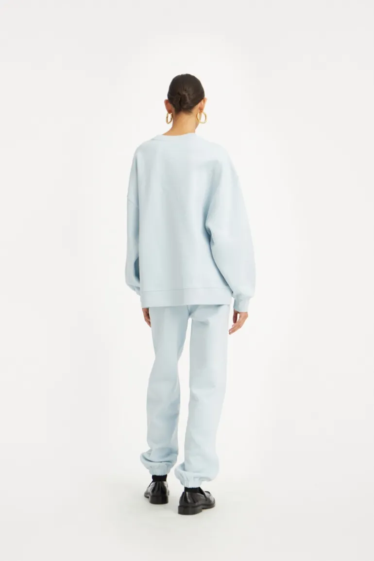 Heavy Sweatpants Light Blue