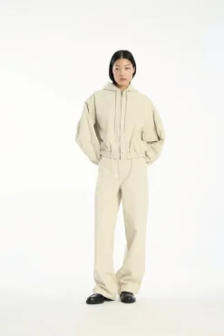 Heavy Woven Jacket Beige