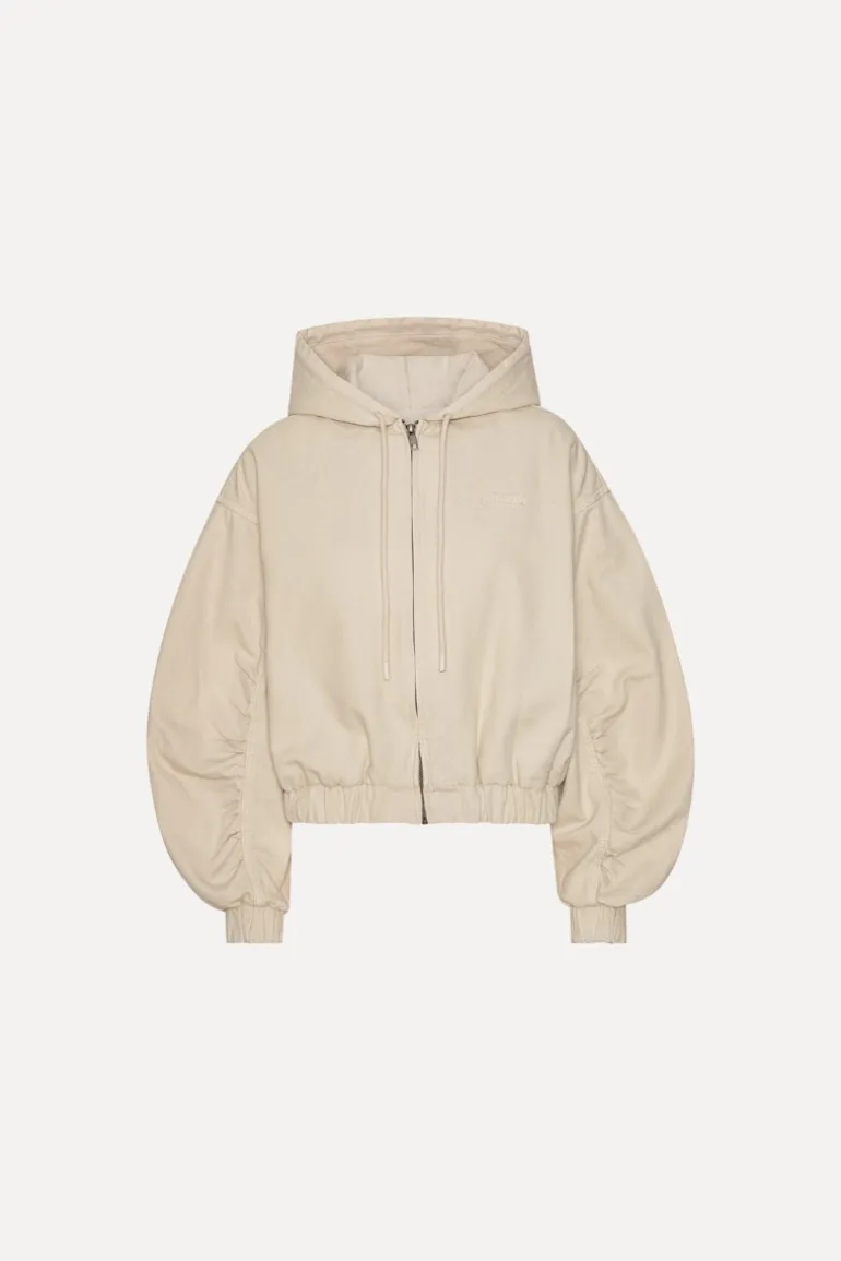 Heavy Woven Jacket Beige