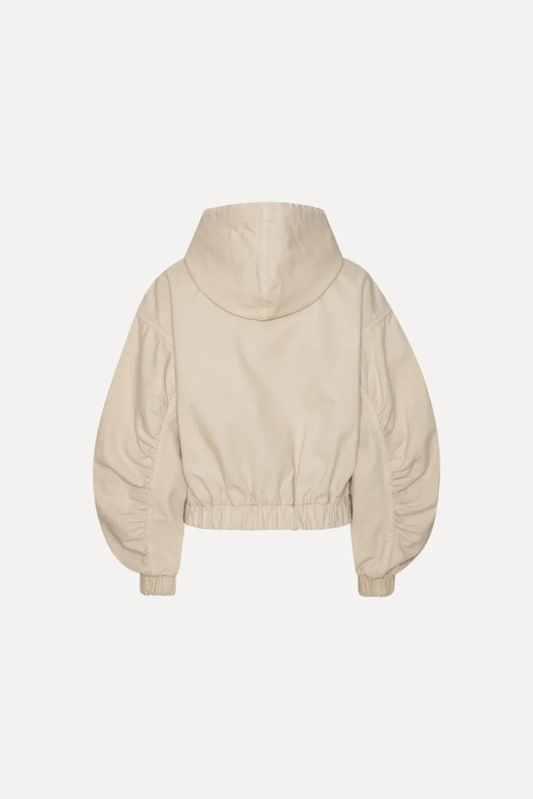 Heavy Woven Jacket Beige