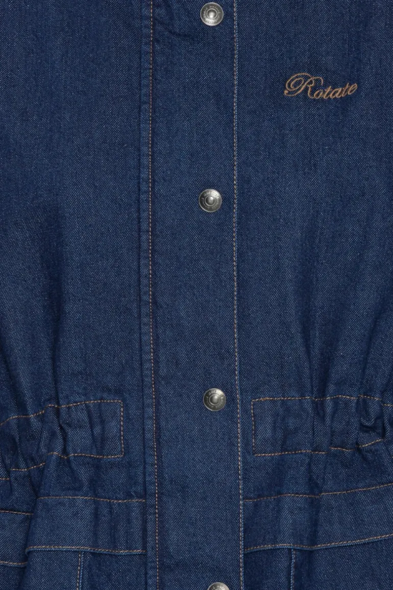 Heavy Woven Jacket Dark Blue
