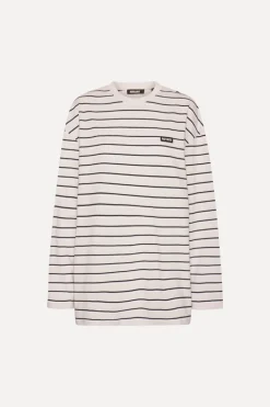 Jersey Ls T-shirt Light Pink