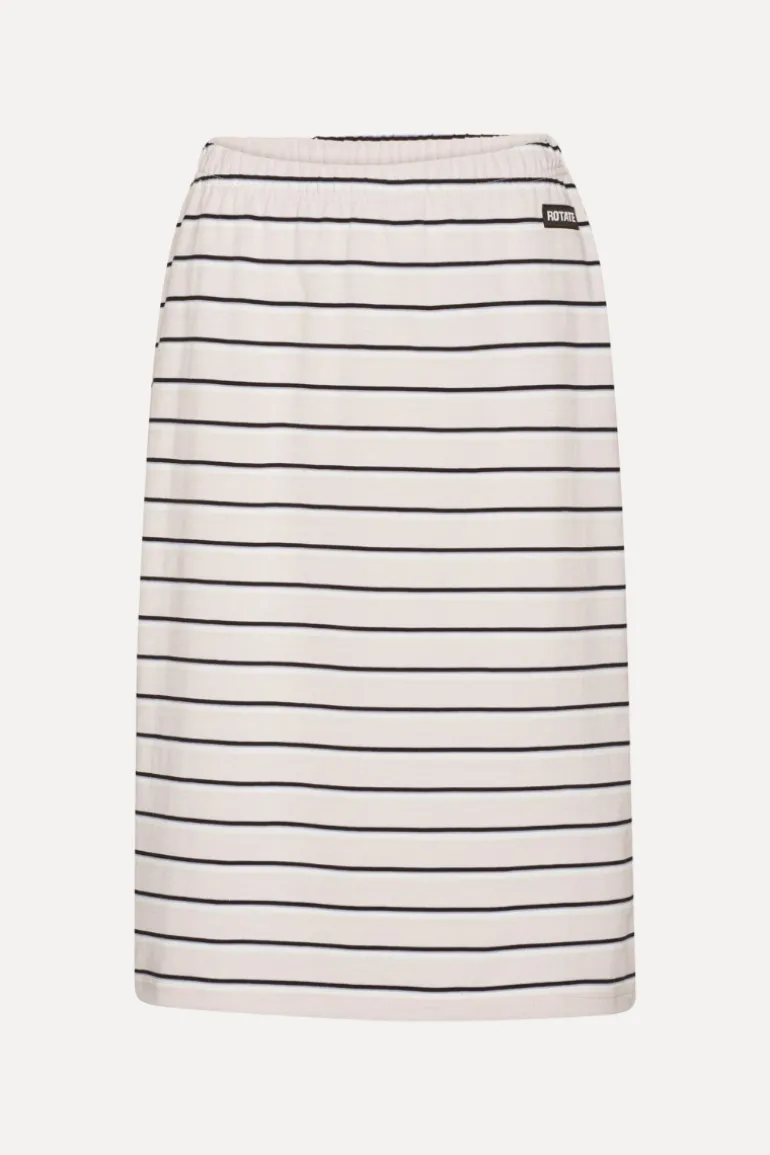 Jersey Midi Skirt Light Pink