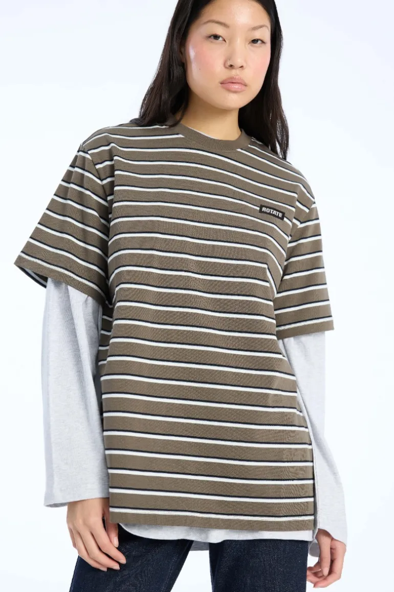Jersey Oversized T-shirt Army Green