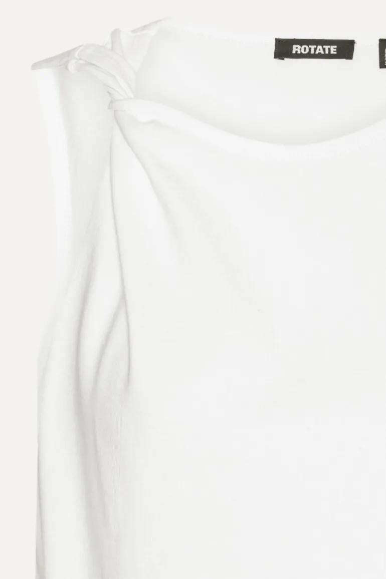 Jersey Tank Top Bright White