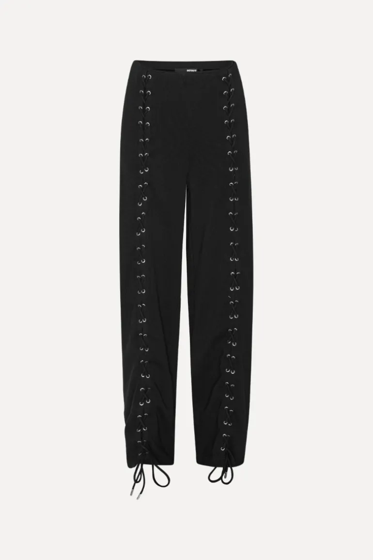 Lacing Sweatpants Black