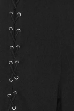 Lacing Sweatpants Black