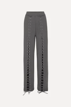 Lacing Sweatpants Dark Grey