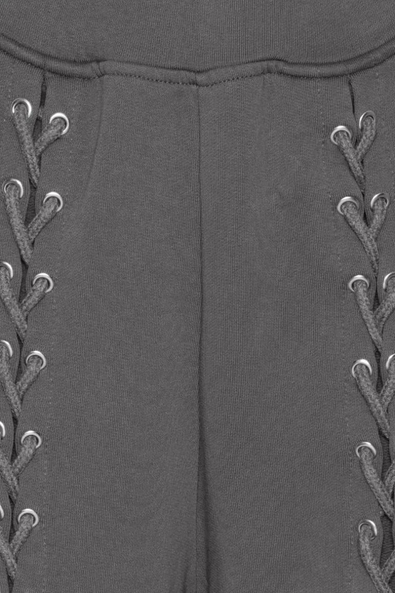 Lacing Sweatpants Dark Grey