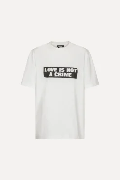 Love Is not A Crime T-shirt White - Limited Edition