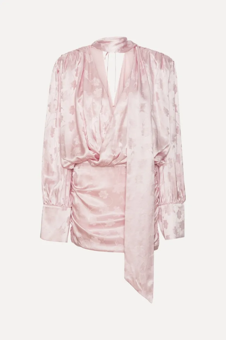 Ls Mini Dress Light Pink