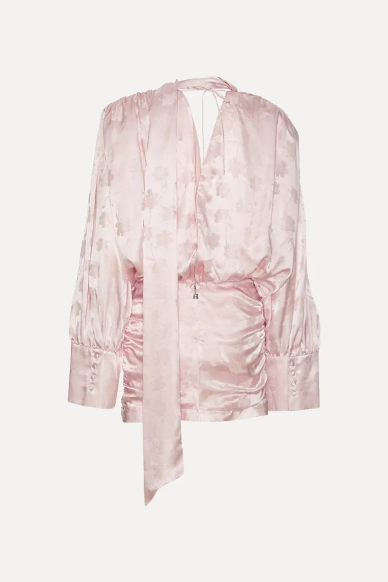 Ls Mini Dress Light Pink