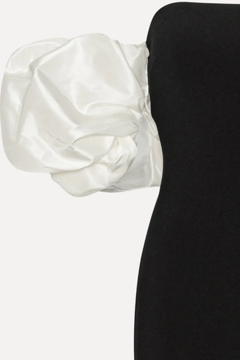 Maxi Puff Sleeve Dress Black