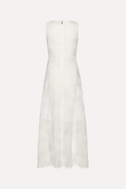 Mesh Tube Dress White