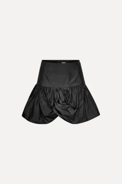 Mini Balloon Skirt Black