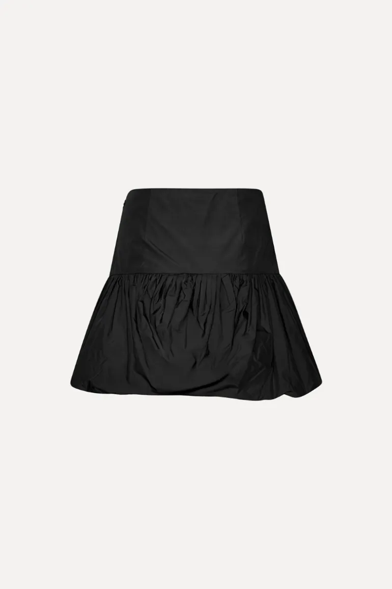 Mini Balloon Skirt Black