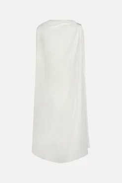 Mini Cape Dress White