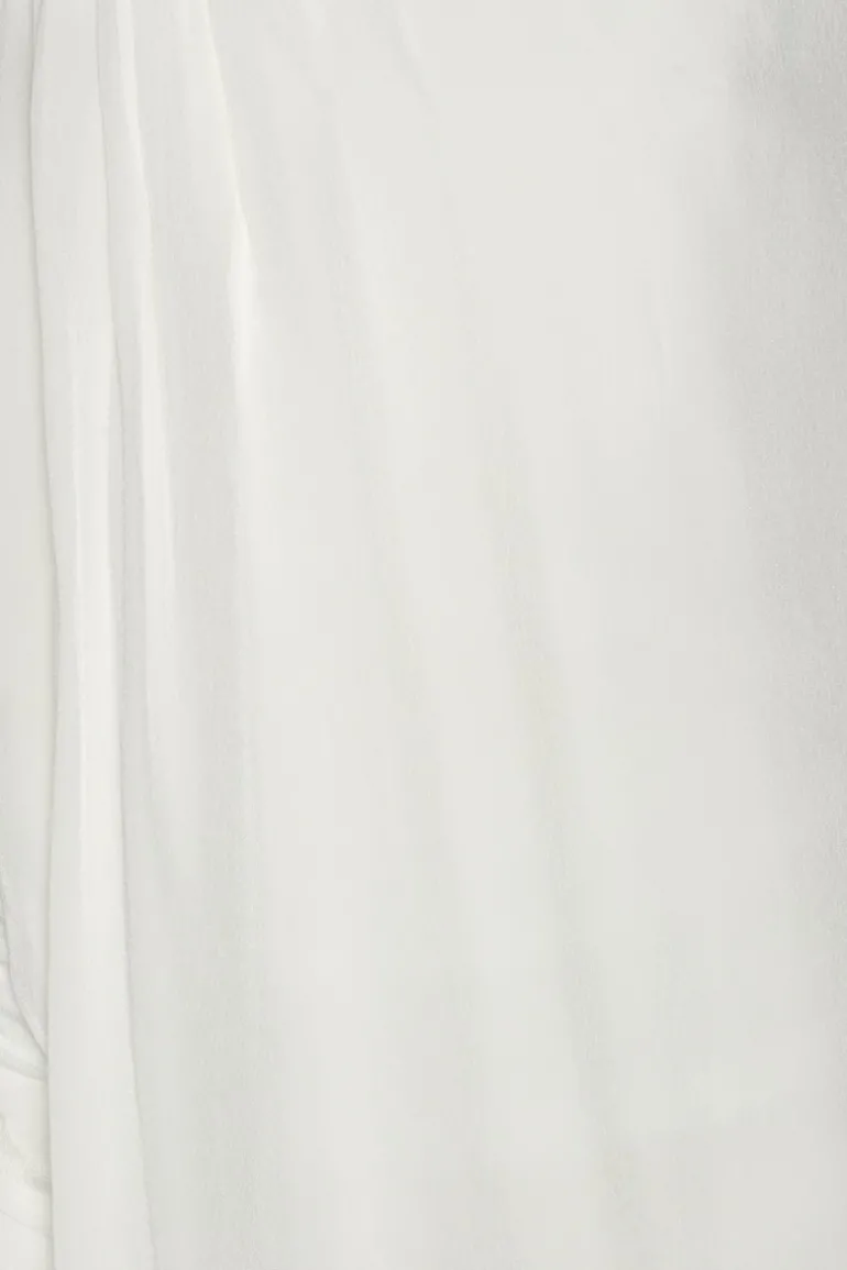 Mini Cape Dress White