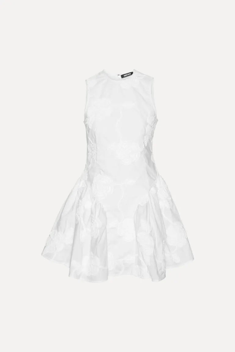 Poplin Mini Dress Bright White