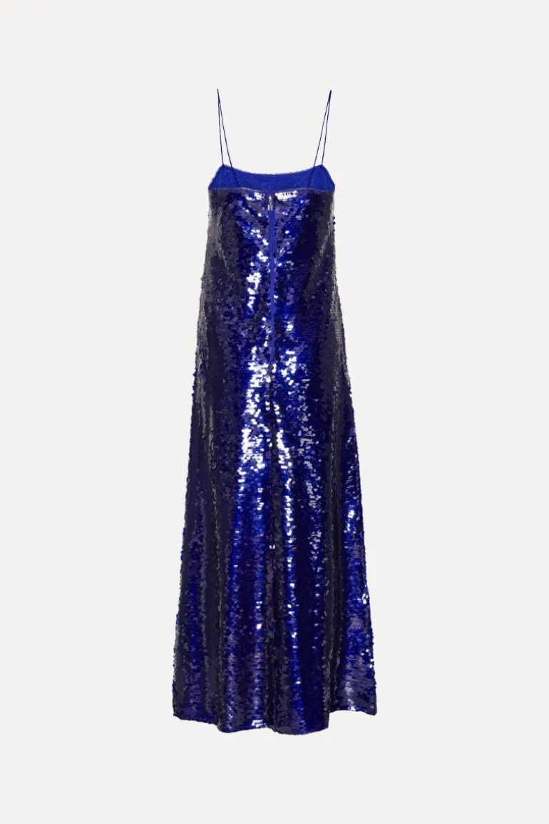Sequins Max Dress Dark Blue