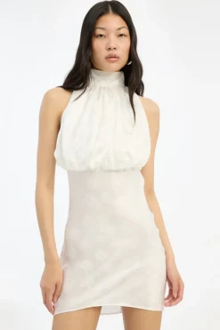 Sleeveless Dress White
