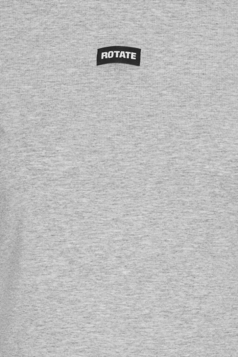 Stretchy Fitted T-shirt Light Grey
