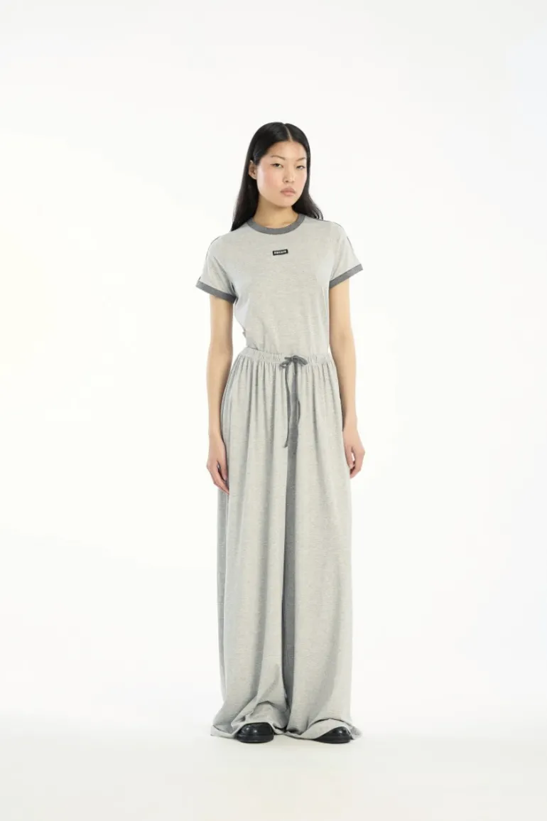 Stretchy Long Pants Light Grey
