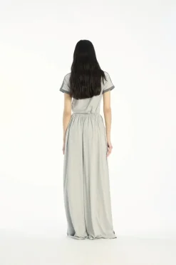 Stretchy Long Pants Light Grey