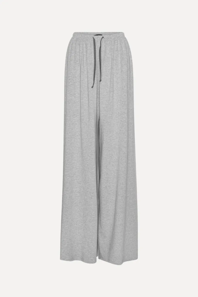Stretchy Long Pants Light Grey