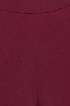 Terry Back Sweatpants Bordeaux