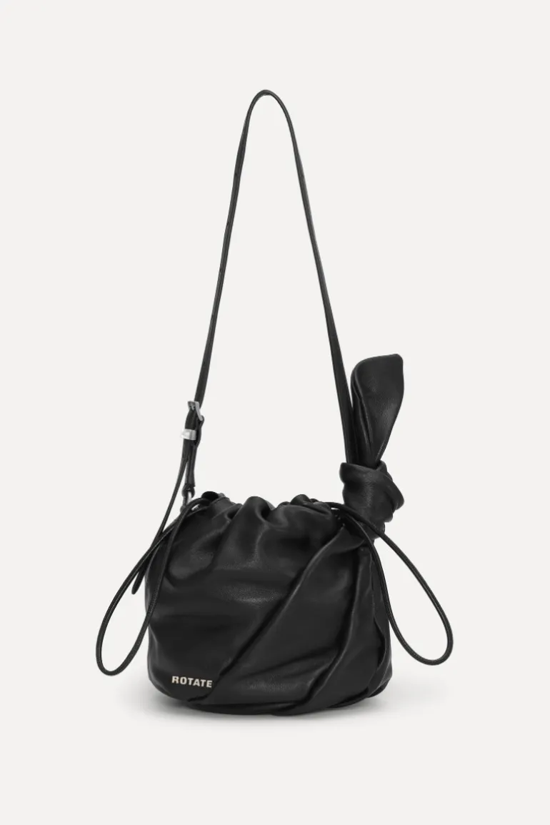 The Bon Bon Bag Black Leather