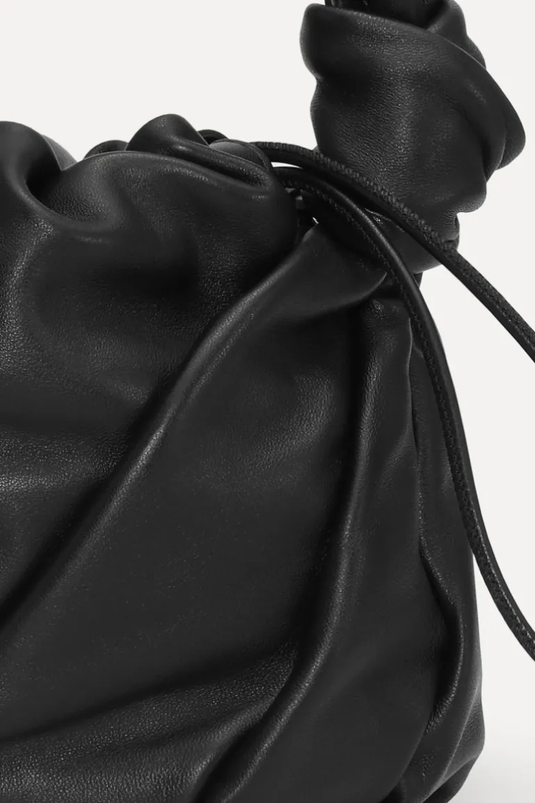 The Bon Bon Bag Black Leather
