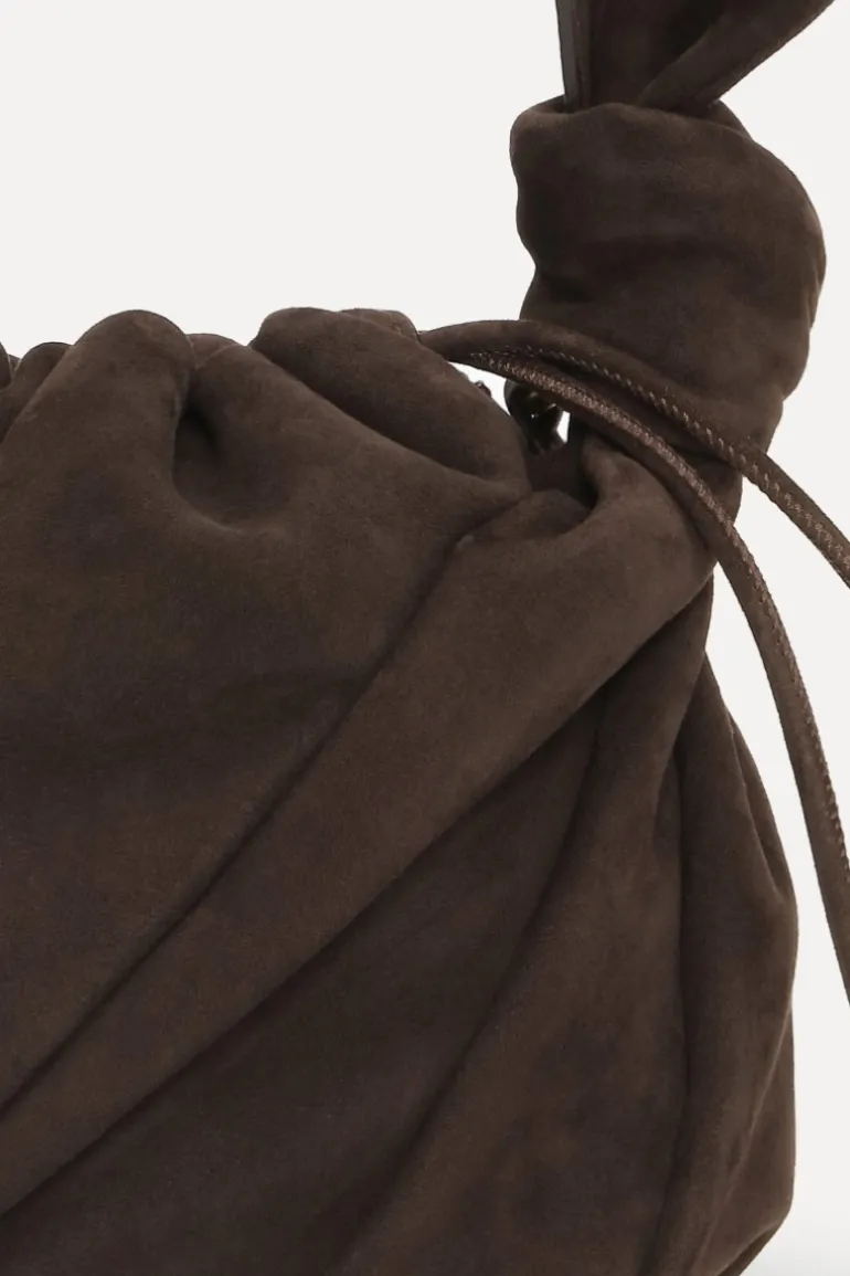 The Bon Bon Bag Brown Suede