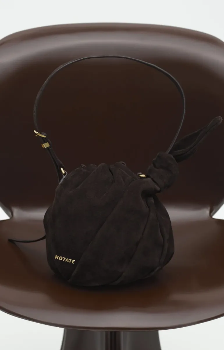 The Bon Bon Bag Brown Suede