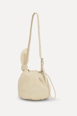 The Bon Bon Bag Cream Suede