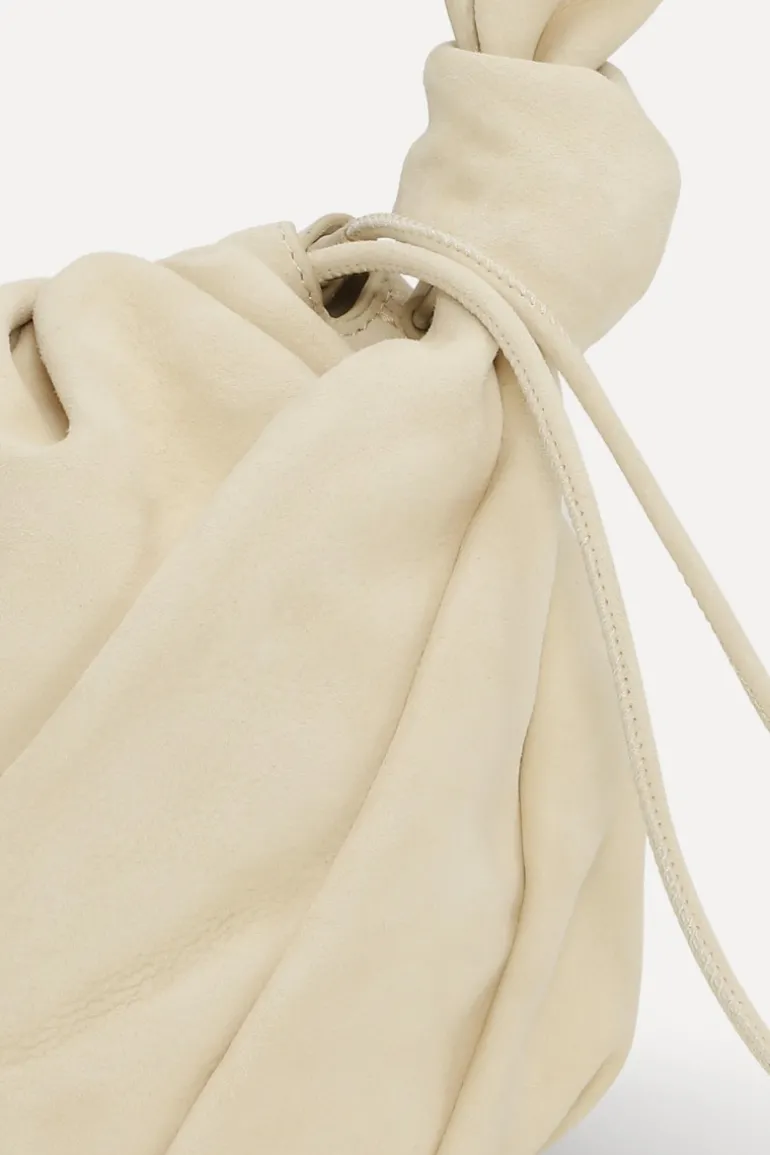 The Bon Bon Bag Cream Suede