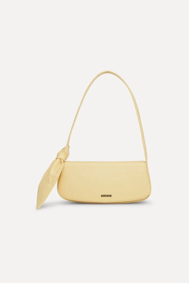 The Scarf Bag Yellow Leather