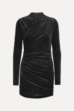 Velvet Ls Mini Dress Black